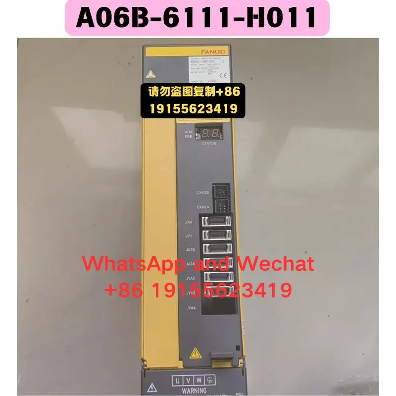 Used OEM disassembled parts A06B-6111-H011 Driver Functional test OK Quick delivery