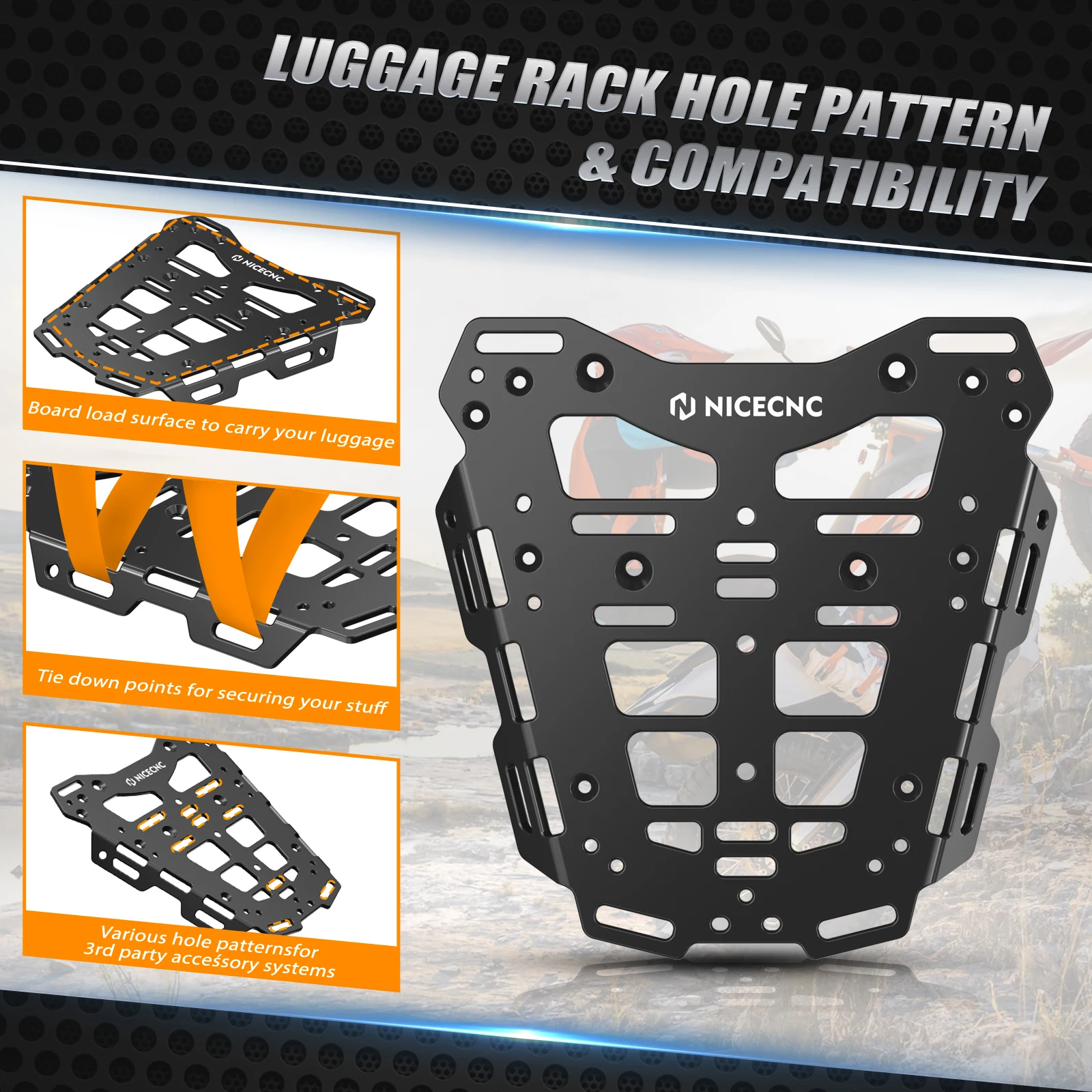 Porte-bagages arrière pour moto, pour KTM 790 Adventure 890 Adventure 790 890 ADV 2019 2020 2021 2022 2023 2024