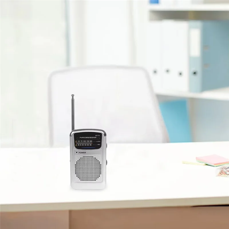 AS95-วิทยุขนาดเล็กแบบพกพาพร้อมลําโพงในตัว SW/AM/FM Bands, เสาอากาศแบบยืดไสลด์สําหรับใช้ฉุกเฉินในร่มและกลางแจ้ง