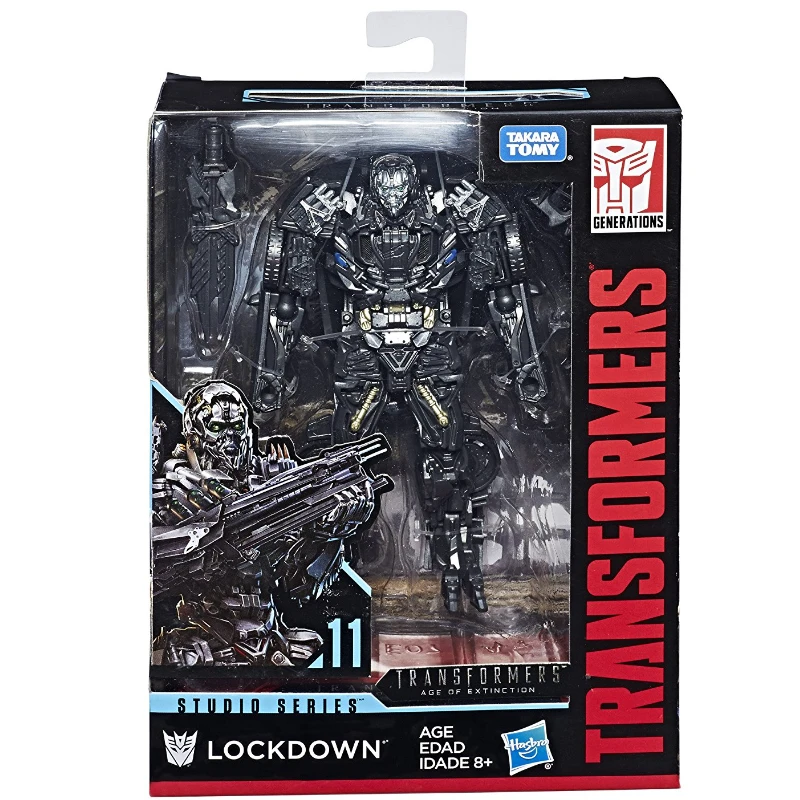 Takara Tomy Transformers Figuras de Ação, Série SS, SS-11, D-Class Lockdown, AOE, Robô Modelo Colecionáveis Brinquedos, Oficial, Em Stock