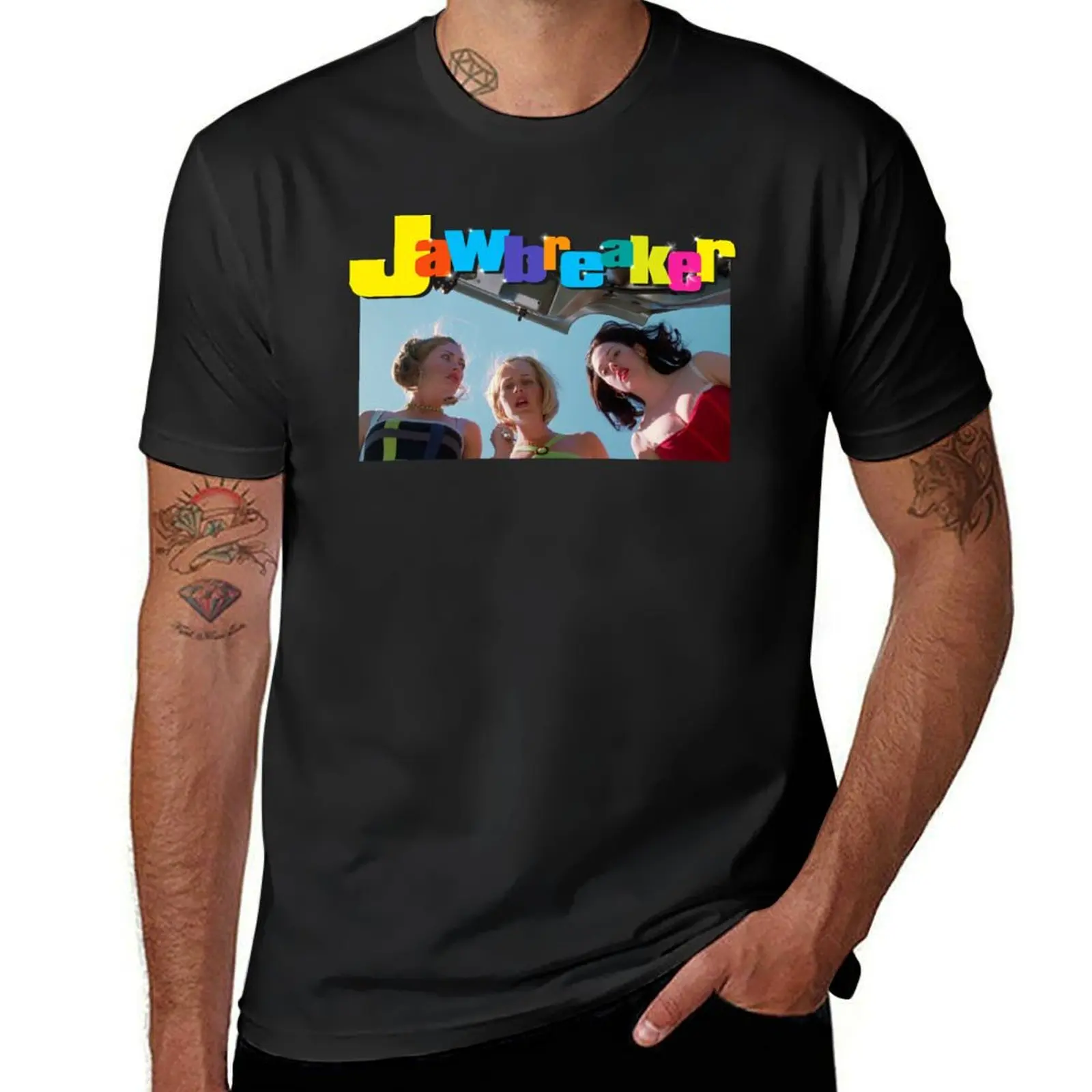 Jawbreaker Trunk Scene 1999 Movie Rose McGowan Edit T-Shirt korean fashion Blouse graphics cute clothes men workout shirt