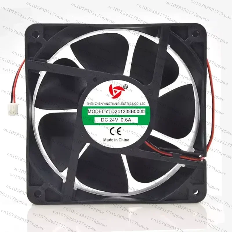 1PCS for Yingtian YTD241238B0000 DC24V 0.6A 12cm 12038 Inverter Welding Machine Cooling Fan