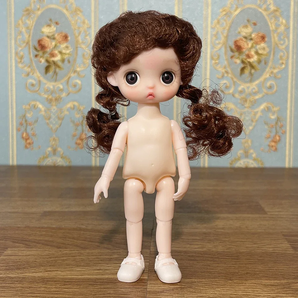 ตุ๊กตา BJD 1/8น่ารักสุดๆขนาด17ซม. ตุ๊กตาเคลื่อนที่ได้หลายข้อต่อของขวัญของเล่นสำหรับเด็กผู้หญิงและเด็ก