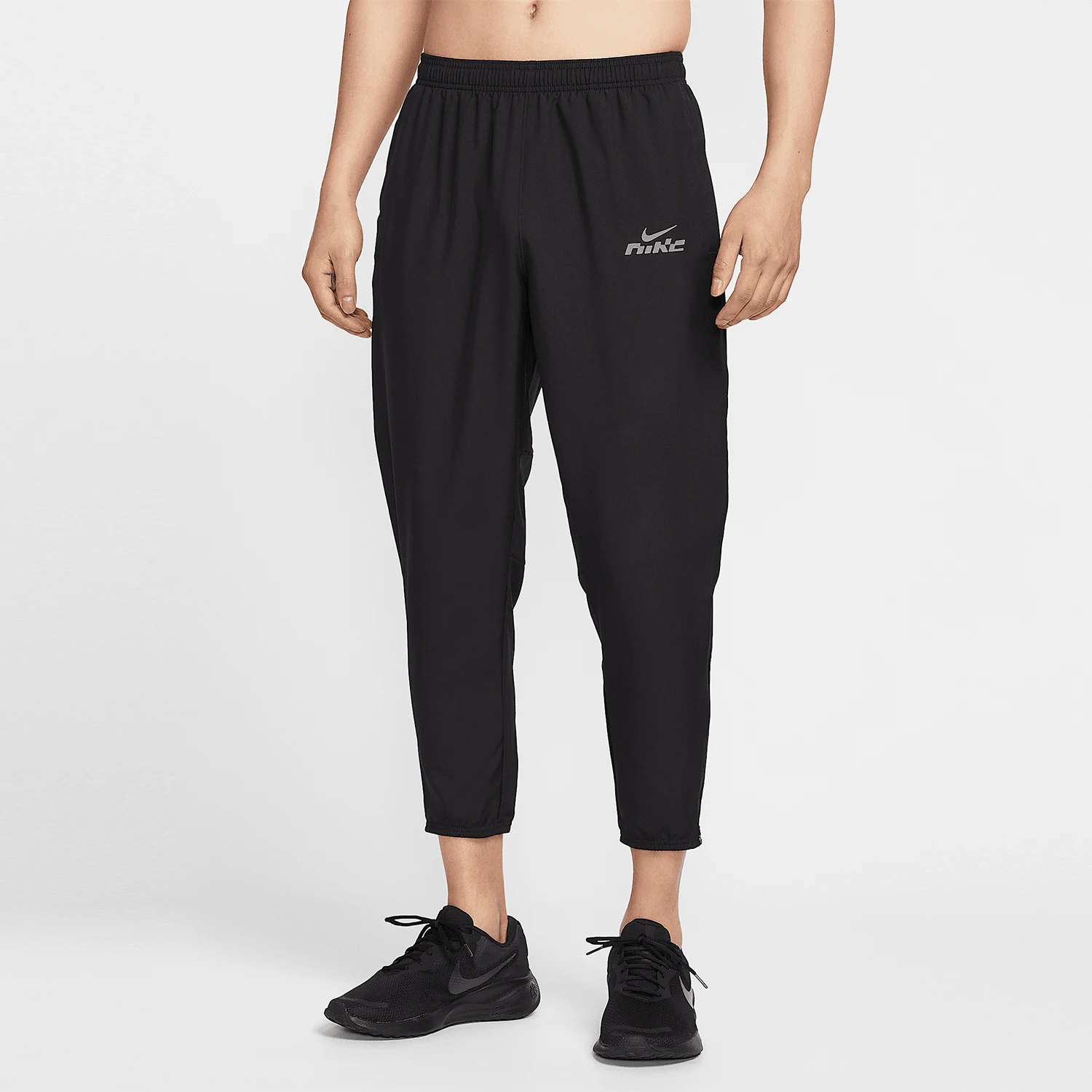 Nike genuine 2025 Summer Men's Reflective Running Woven Pants IB3775-010