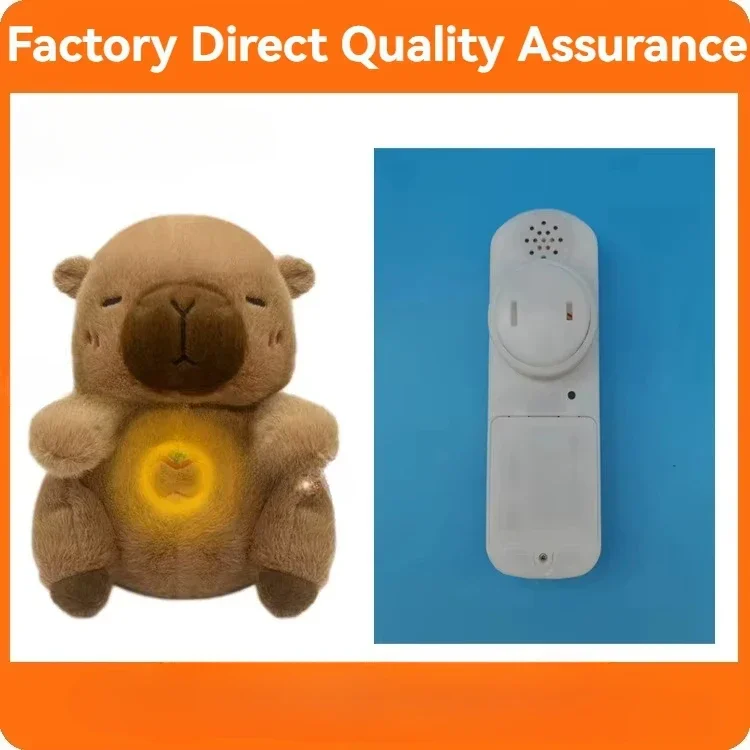 Adjustable Lighting Simulation Breathing Doll Electronic Accessories for Newborn Jesus Breathing Plush Model  Breathing Bear