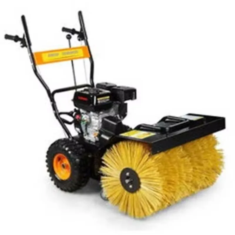 Full Gear Rolling Brush Snow Cleaning Machine Efficient Snow Sweeper