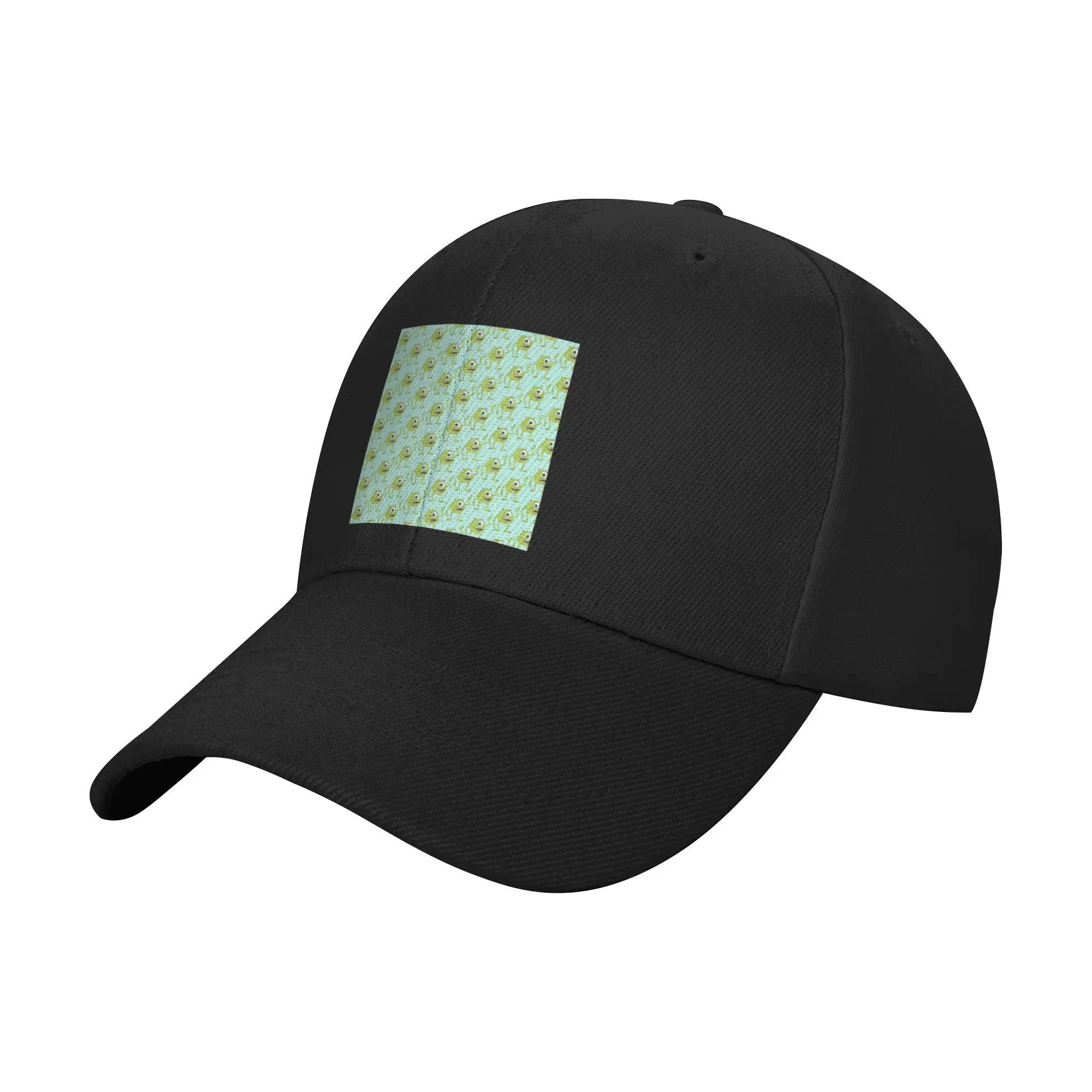 Mike Wazowski pattern Trendy Baseball Cap Parade Polyester Snapback Cap