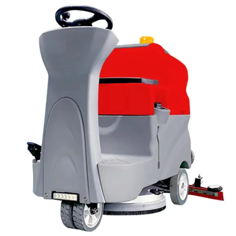 Ride on Driving Electric Carpet Washing Floor Machine Floor Scrubber Polishing for Tile Concrete with Brushes