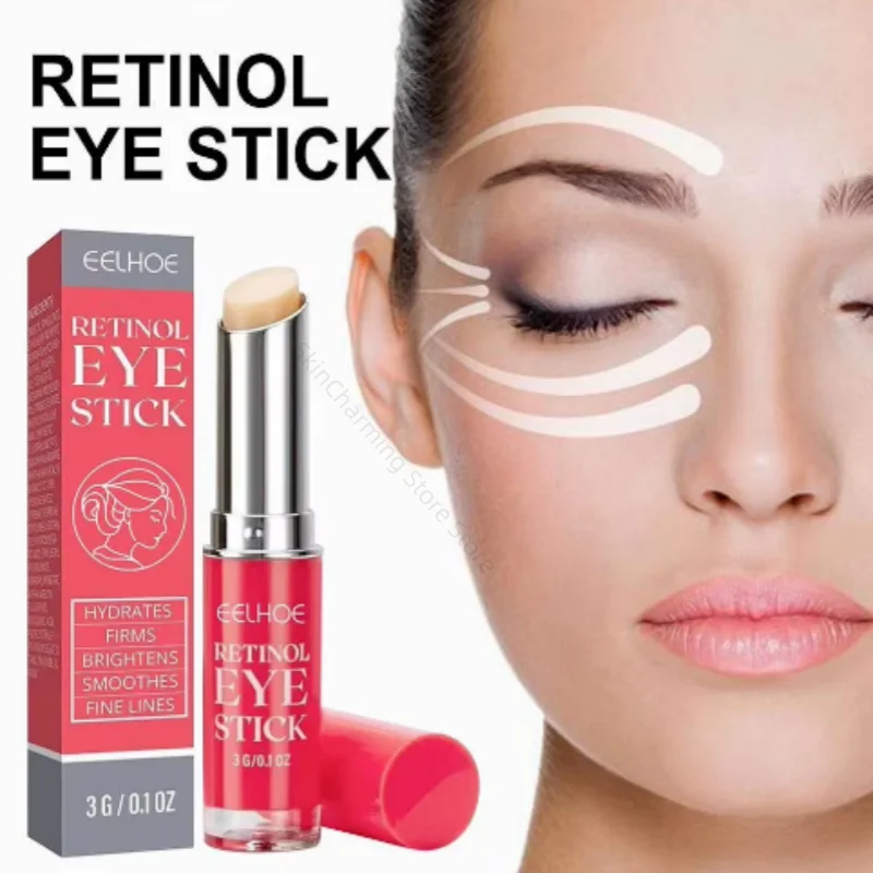 

Retinol creme de olhos para mulheres, clareamento de círculos escuros, pele reafirmante, reparo ocular instantâneo, soro em