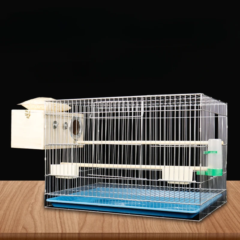 Outdoors Breeding Bird Cages Large Canary Parrot Metal Portable Bird Cages Budgie Decoration Vogelhaus Birds Supplies WZ50BC