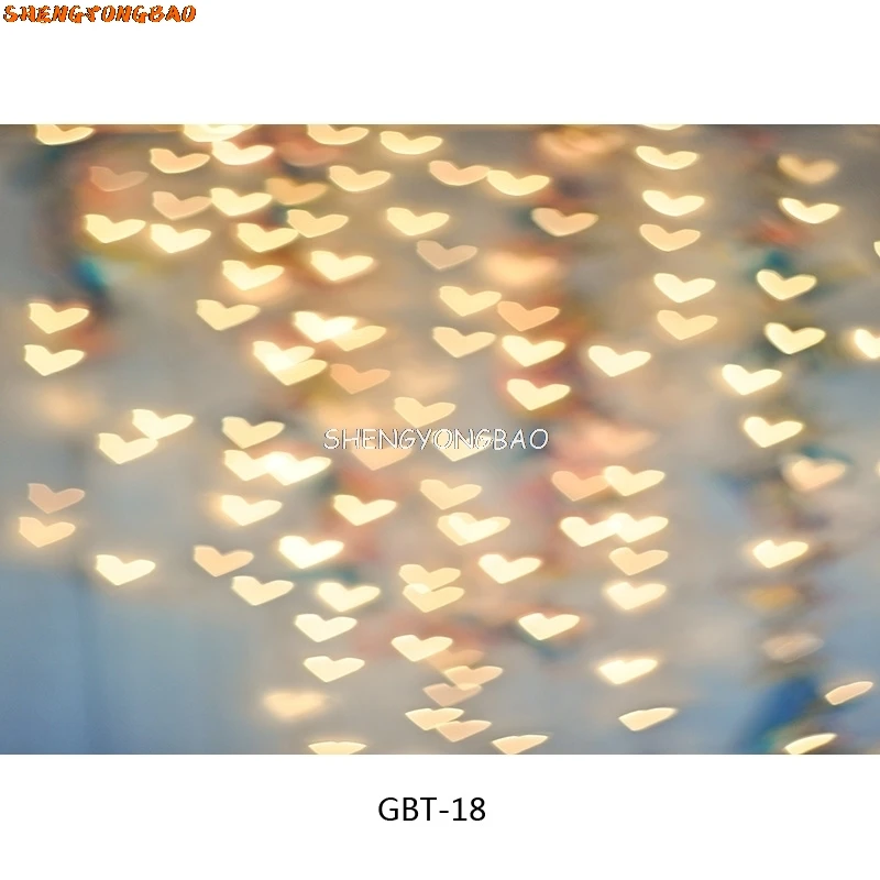 SHENGYONGBAO Digital Printed Photography Backdrops Prop Glitter Facula Light Spot Theme Photography Background   GBT-08