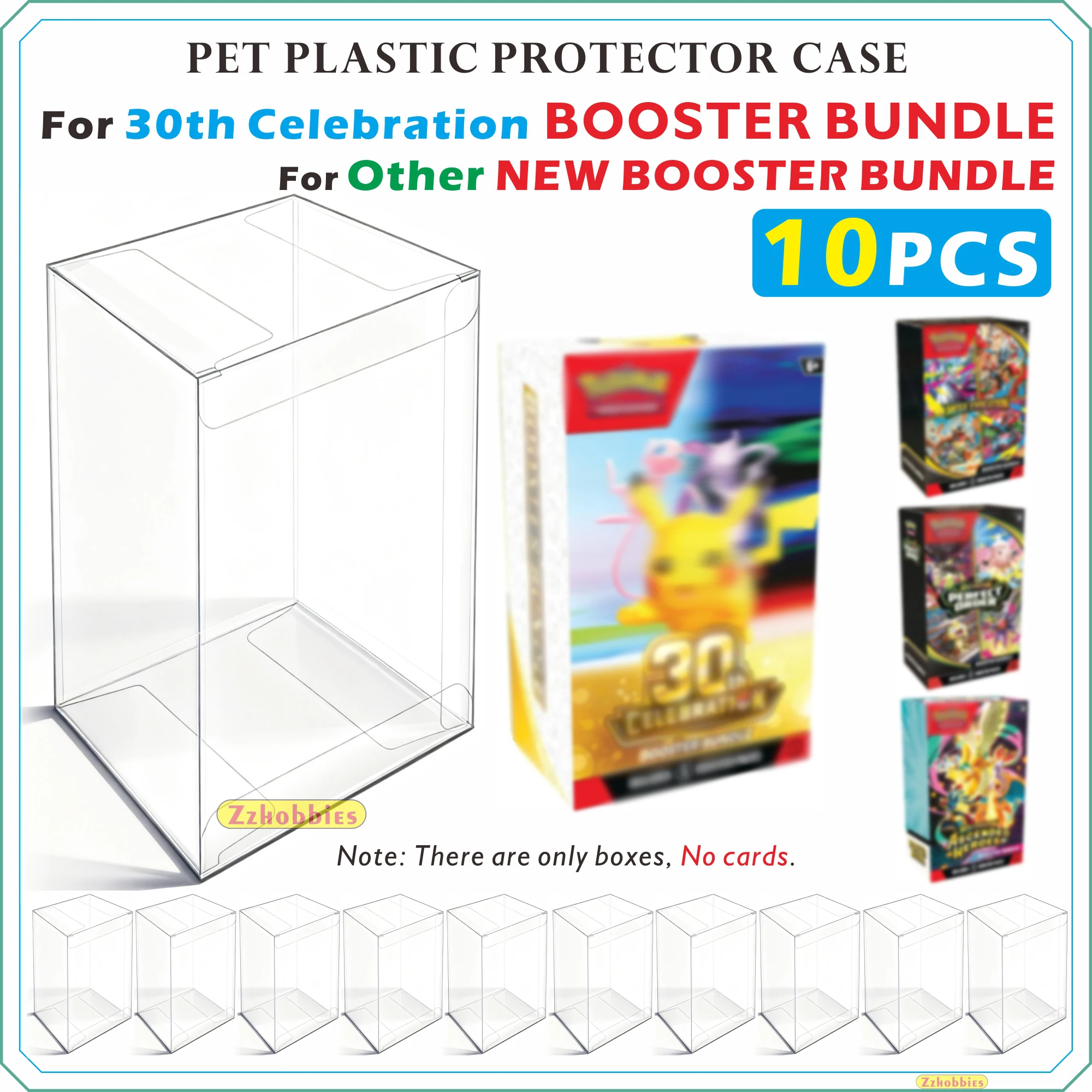 10PCS Plastic Protector Case For NEW Booster Bundle ME2.5/ME03【NOT Fit Older Booster)】