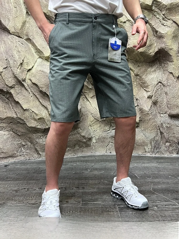 

Golf Series Bio-Based Waterproof Summer Casual Outdoor Five-Foot Pants orts Towel Base Structure Youth Faion Polyester Fiber