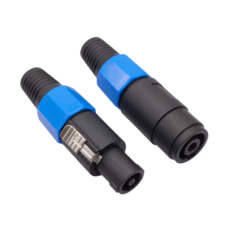 10pcs Speakon Connectors 4 Pole Male Plug Audio Speaker Powercon Connector