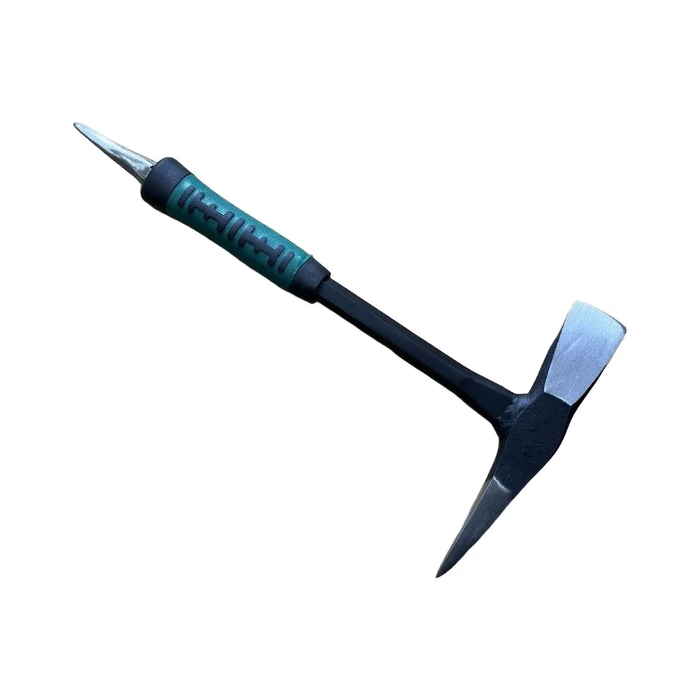 Green Steel Welding Chipping Hammer 35cm With Tip And Vibration Dampening Grip For Slag Removal Metalworking Tool