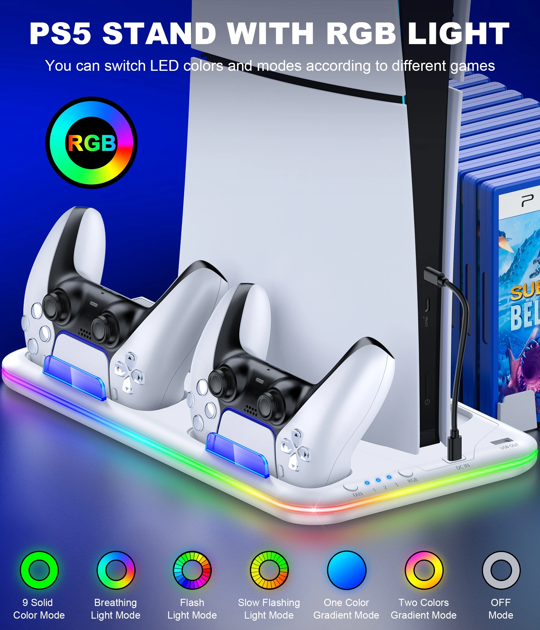 Thumbnail 3 - #19 Cheap PS5 Cooling Stations Worth Buying