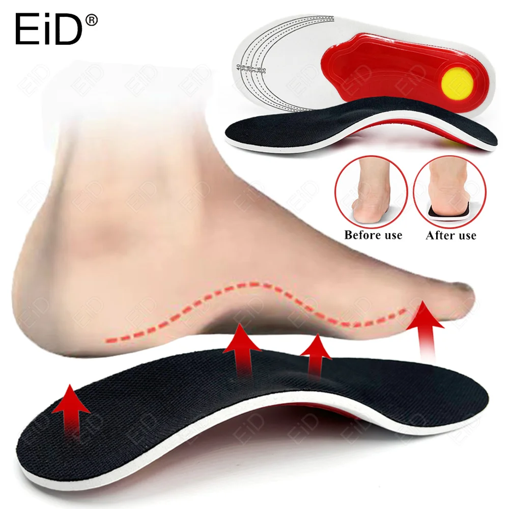 Sport Insoles Orthotic Arch Support Insoles For Flat Feet Orthopedic Shoe Sole Man Women Running Shoes Cushion Plantar Fasciitis