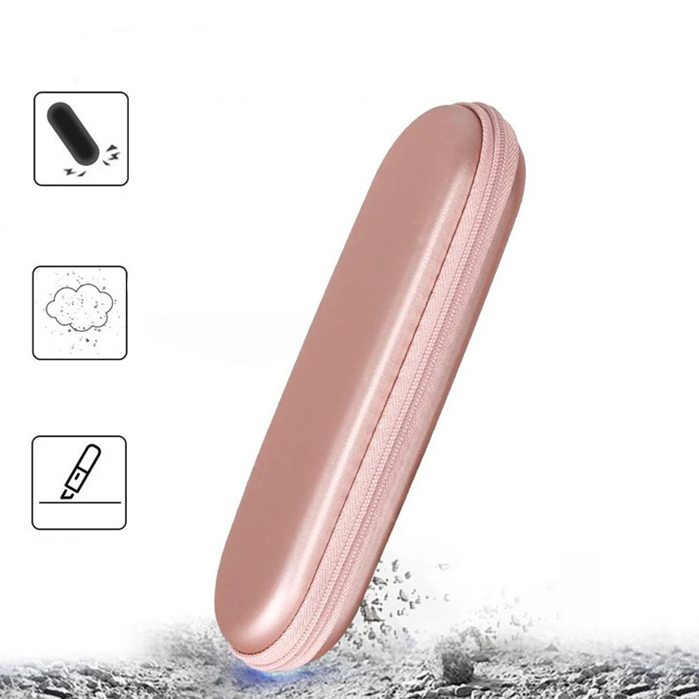 

Touch Screen Pen Case Stylus Pen Charging Cable Holder Accessories Carrying Case Compatible with Apple Pencil 2 and 1 (Rose Gold