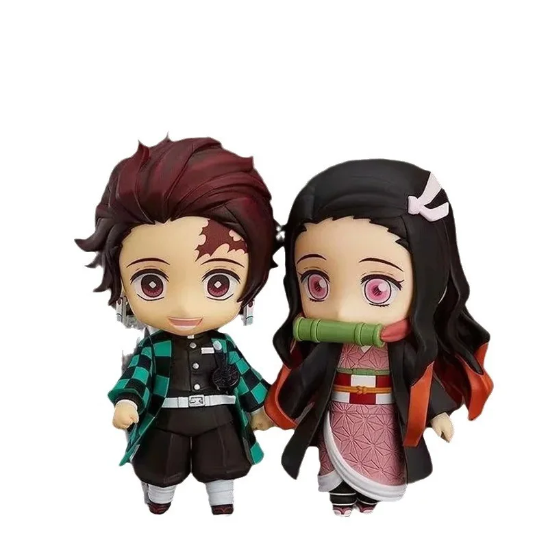 Anime Samurai Houtskool Maker Jongen Pop Leuke Gezichtsveranderende Figuur Japanse Collectible Ornament Gift