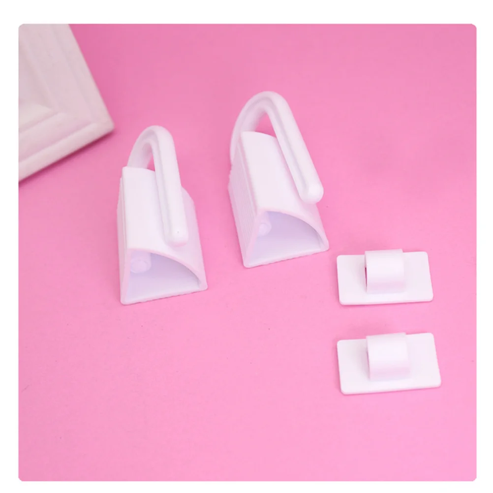 

10pcs Anti-Pinch Stopper Home Office Anti-Pinch Clips Hotel Use Lightweight Door Plug Wedge Space-Saving Door Stopper