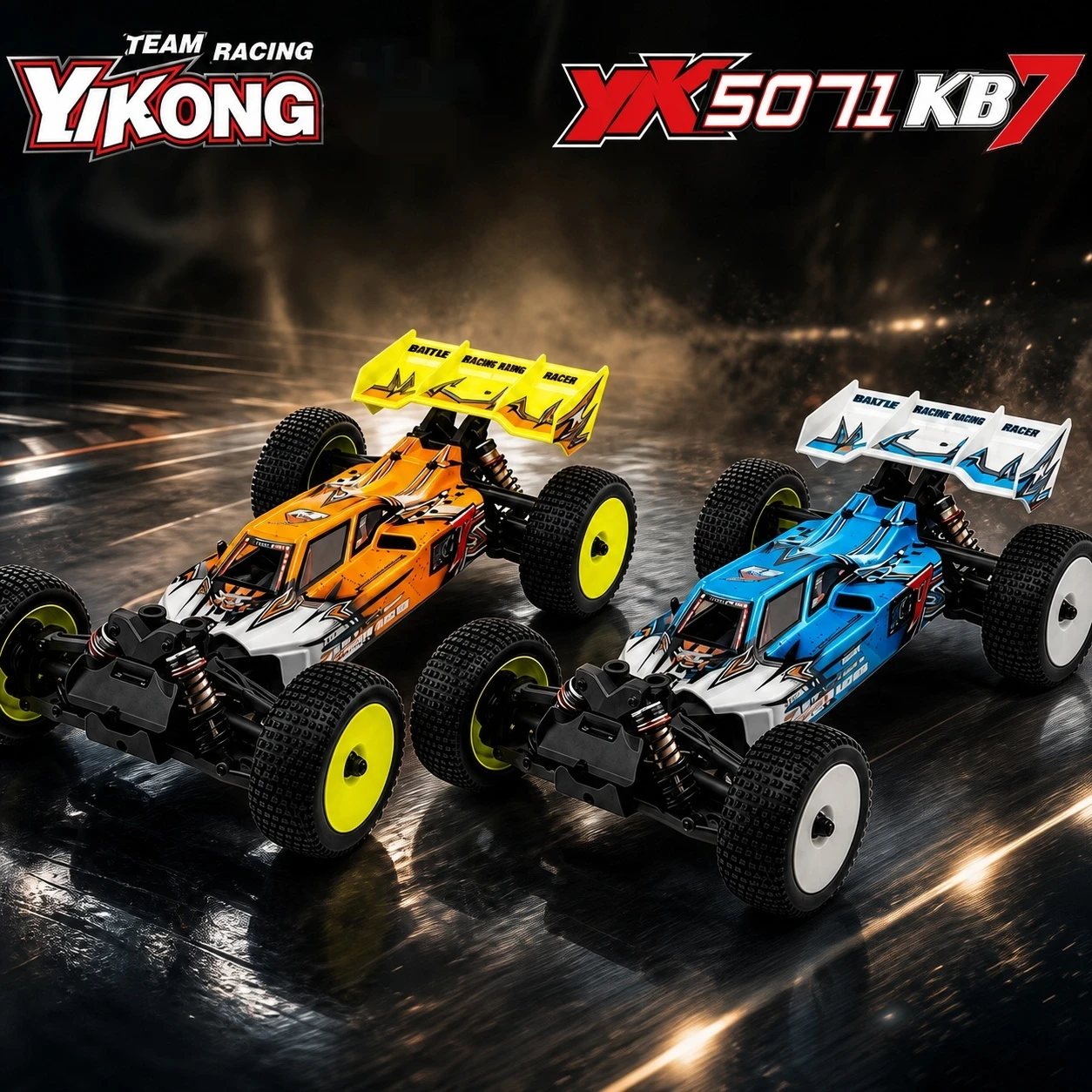 YK5071 New KB7 1/7 Remote Control Off-Road Vehicle Electric Brushless 4S Professional RC Car Four-Wheel Drive Model Adult Toy