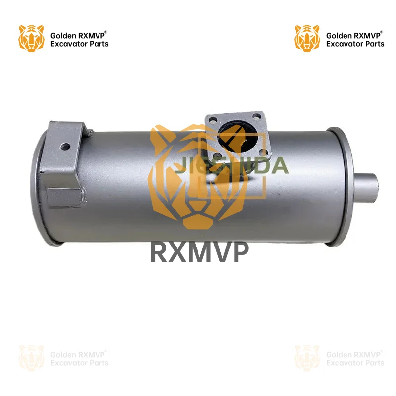 For Komatsu PC30 35 30-8 muffler engine muffler exhaust pipe chimney tail pipe excavator accessories