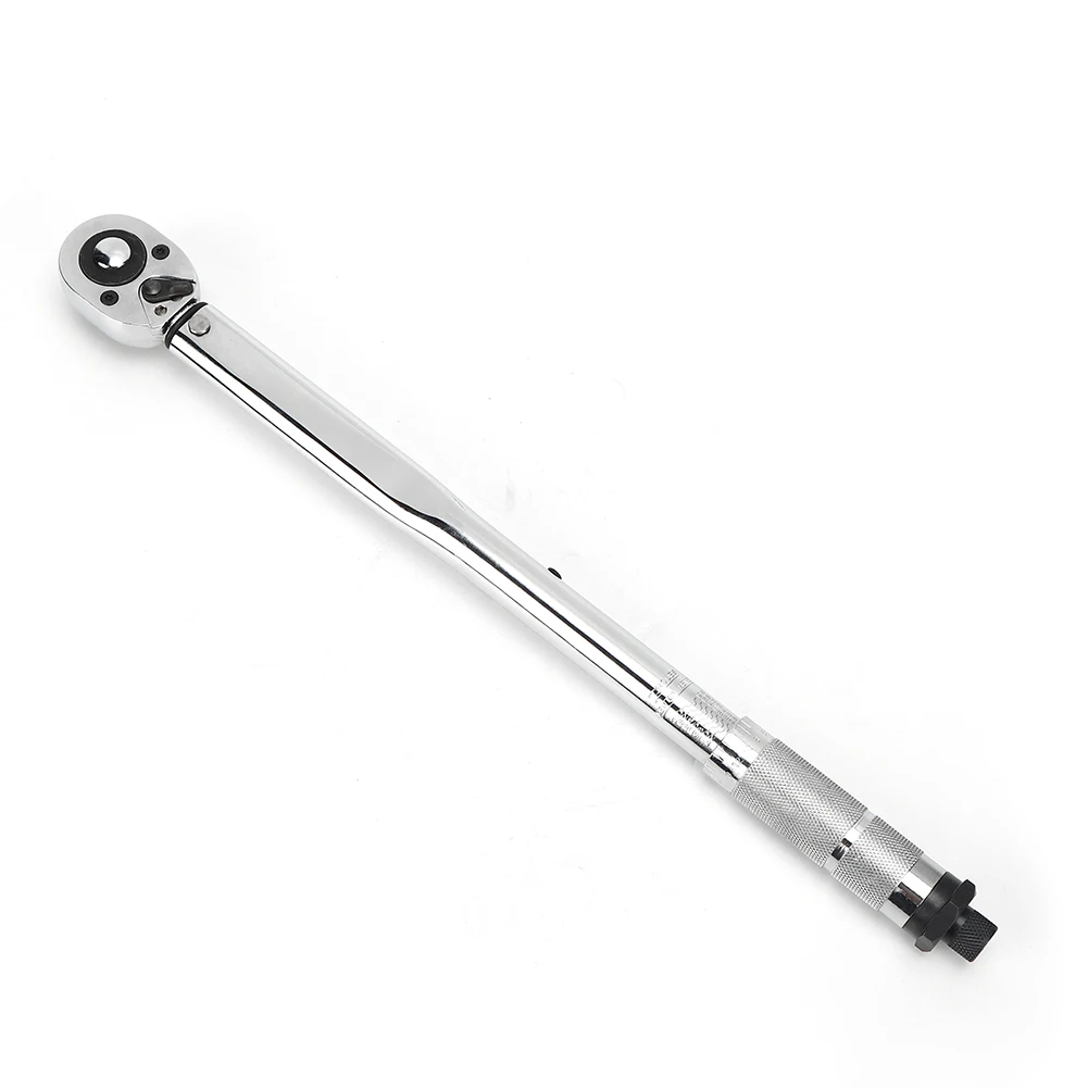 

1/2in 28-210Nm Torque Wrench - High Precision Quick Release 2-Way Ratchet Preset Torsion Spanner Tool