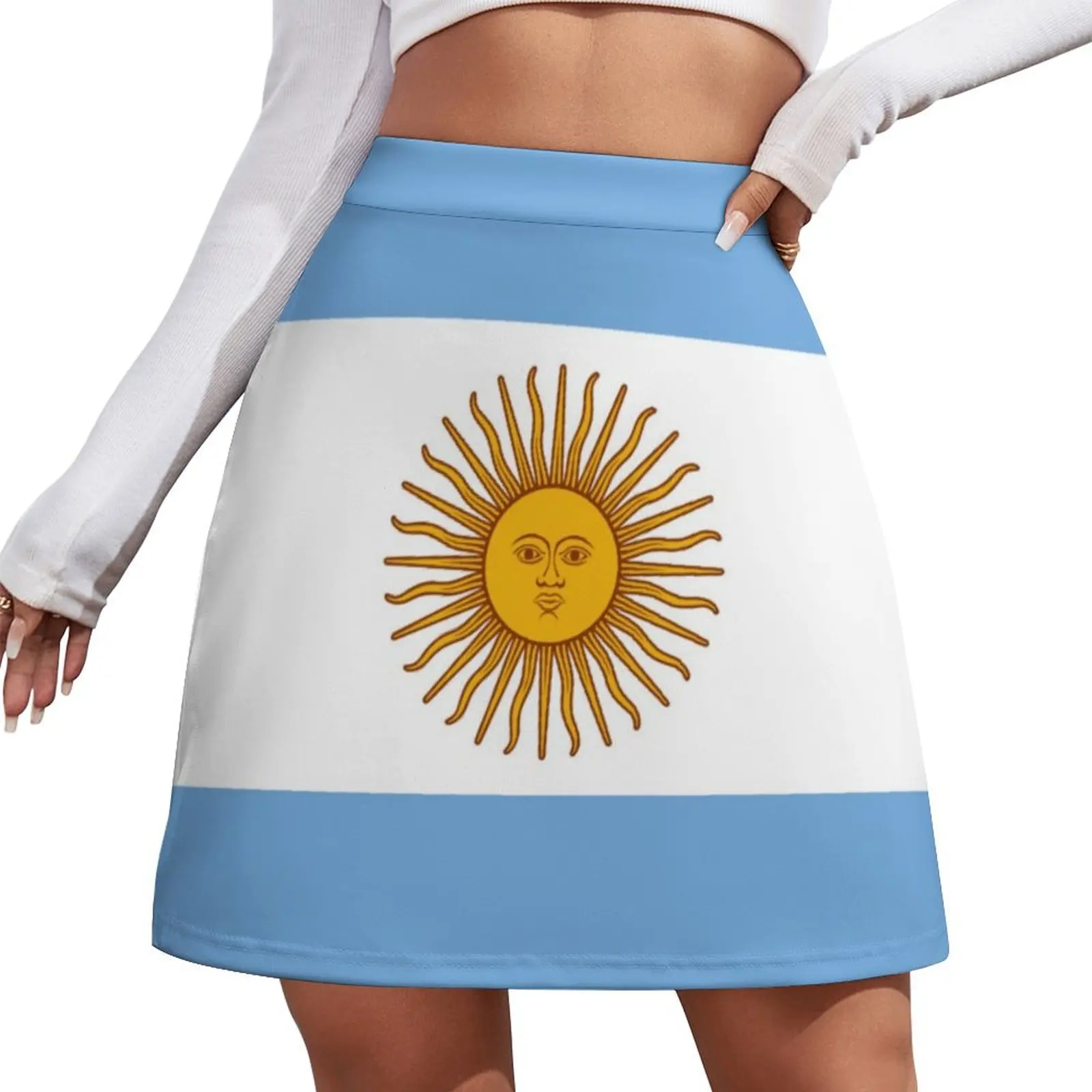 Bandera de Argentina Mini falda ropa de mujer 2025 recién llegados ropa de diseñador de lujo trajes de club nocturno para mujer Mini falda