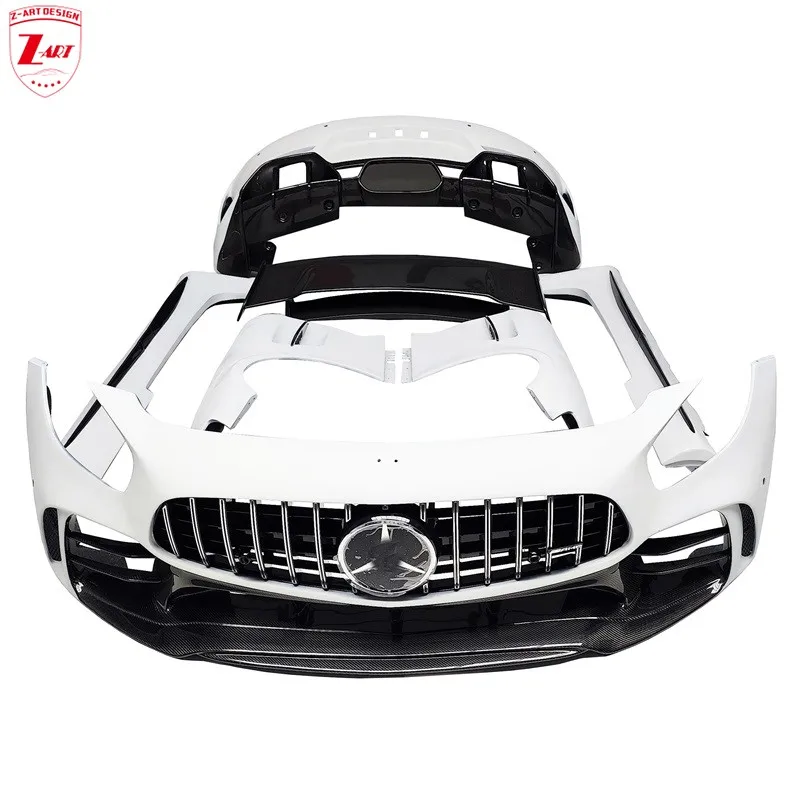 Z-ART 2015+ AMG GTR Body Kit for for Mercedes Benz R190 C190 AMG GT GTS Coupe Aerodynamic Body Kit