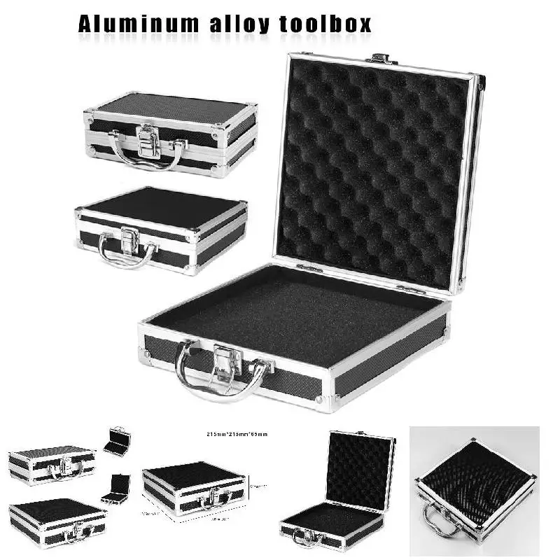 Aluminum Suitcase Portable New Toolbox Storage Bag Travel Anti-collision Strong Password Box Storage Containers