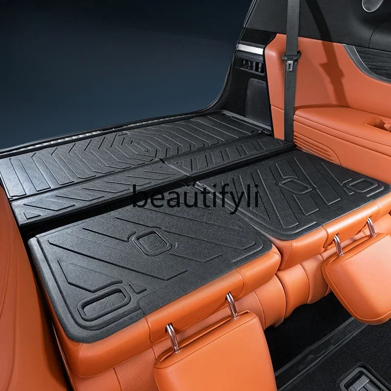 Waterproof and wear-resistant trunk pad car interior modification accessories