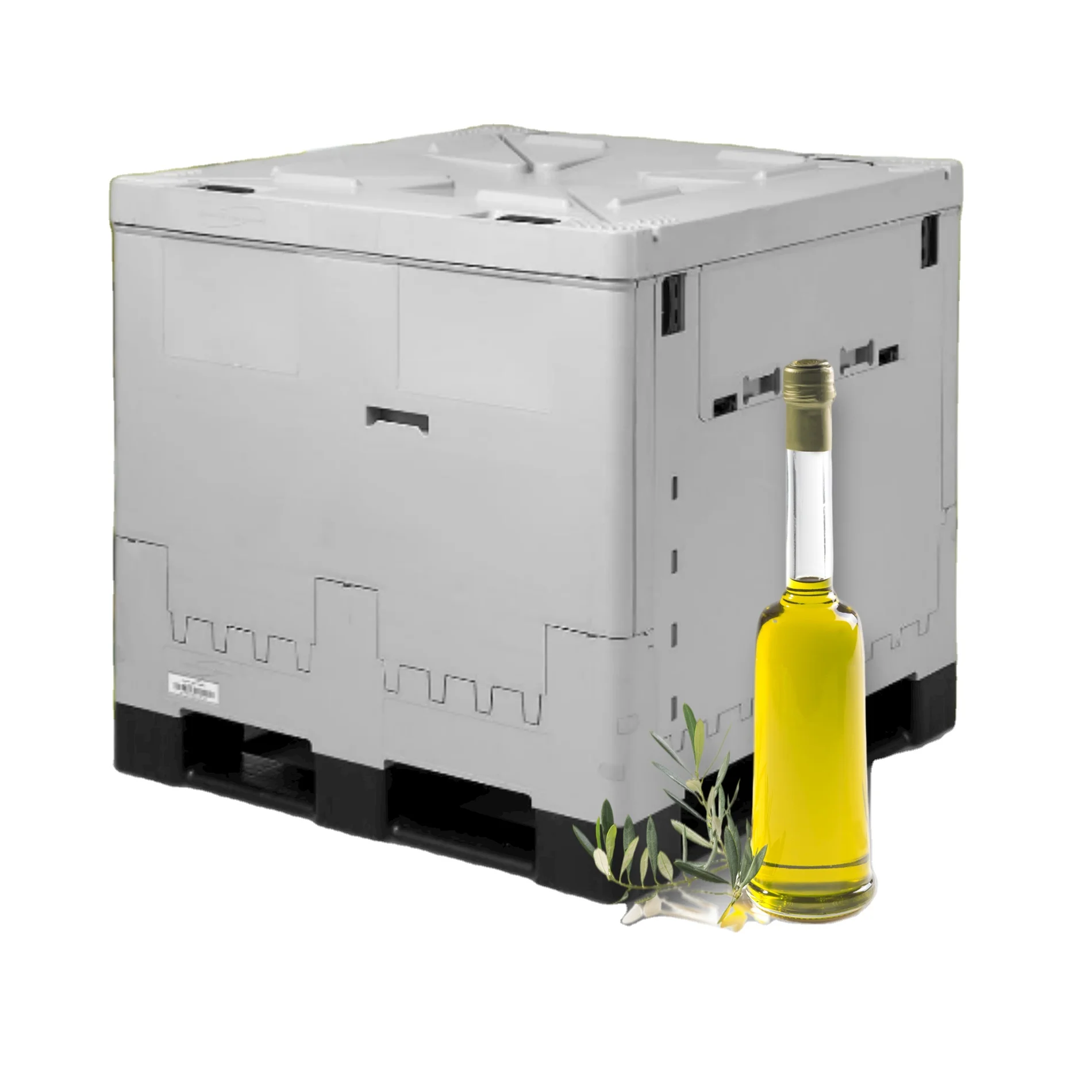 Milk Juice Wine Beer Vinegar Yoghurt Tomato Sauce Oil 1000L IBC Liner Durable Foldable Liquid Plastic Ibc Container Water Tank