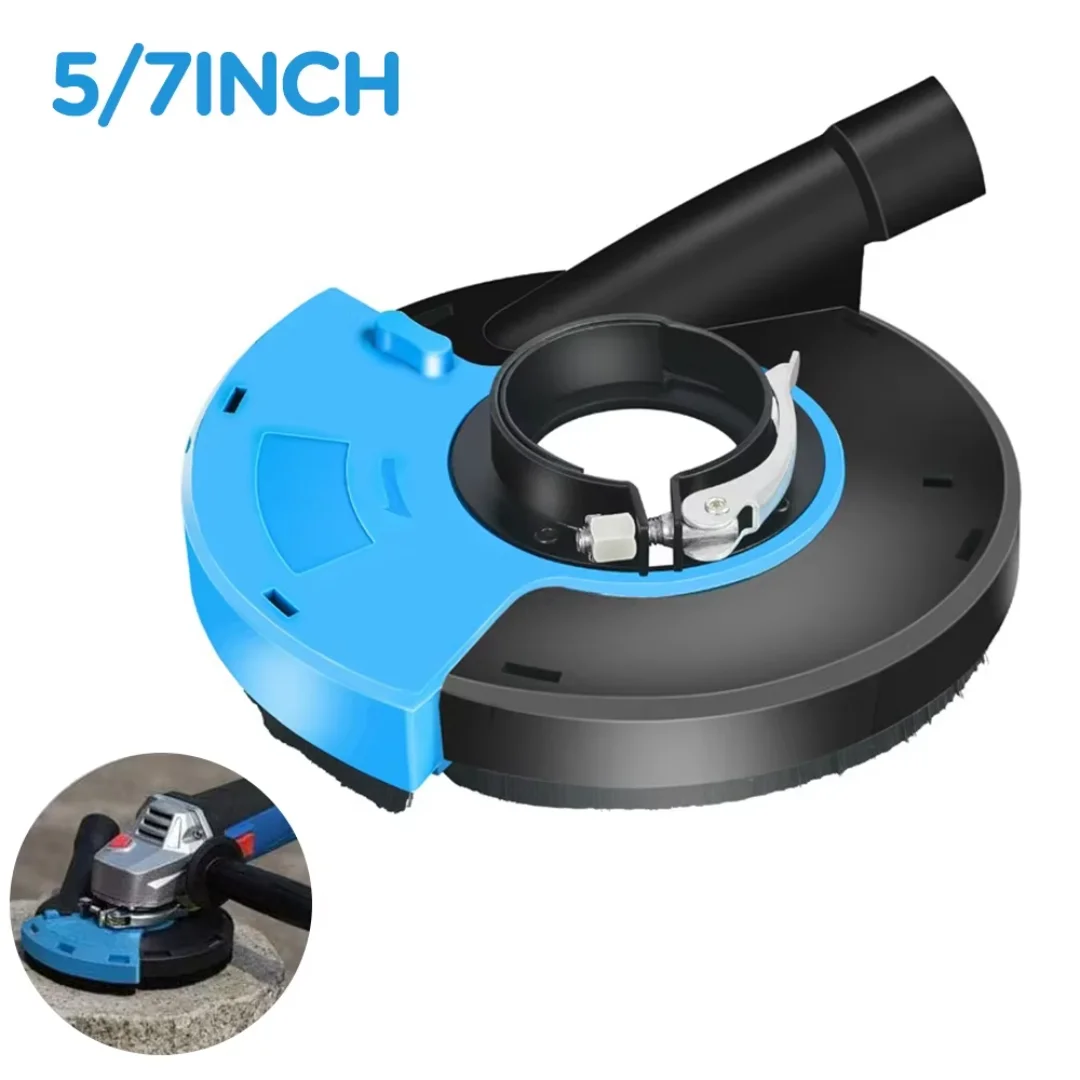 5/7 inch Angle Grinder Dust Shroud Universal Surface Grinding Shroud Wheel For Concrete Surface Cement Marble Disc Grinder TooL