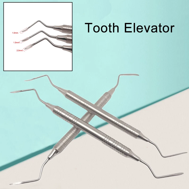

Professional Dental Root Tip Pick Elevator Minimally Invasive Extraction Tool with Sharp Tip for Tooth Surgery