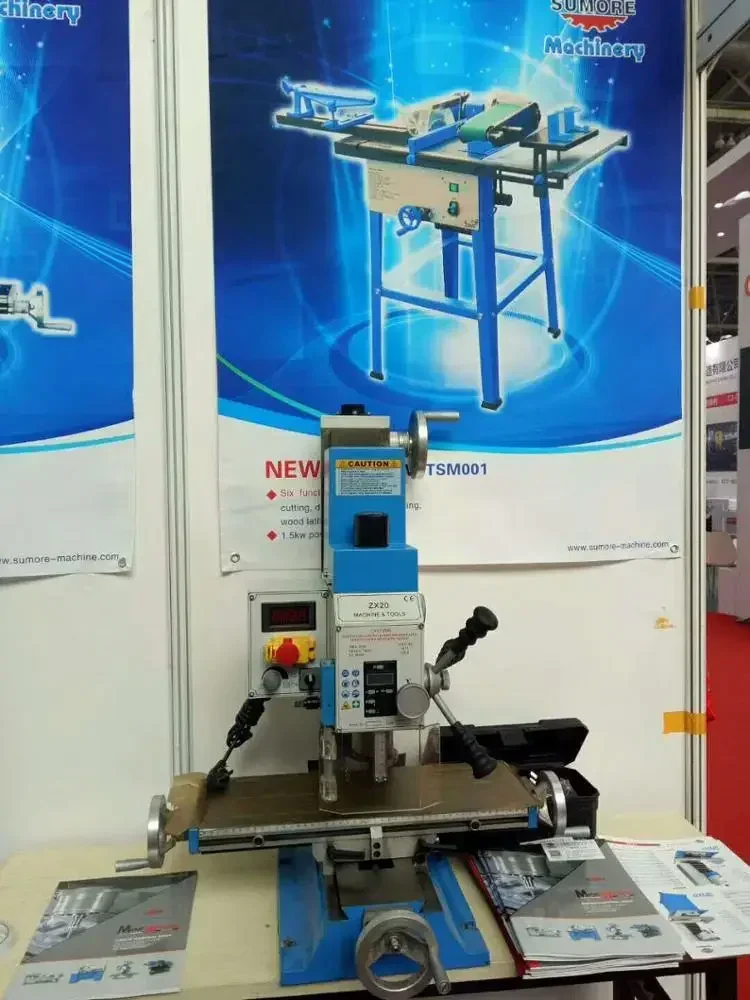 factory direct salesSP2217-II 20mm Drilling Capability Miniature Manual Benchtop Milling Machine Manual Milling Machine For Sale