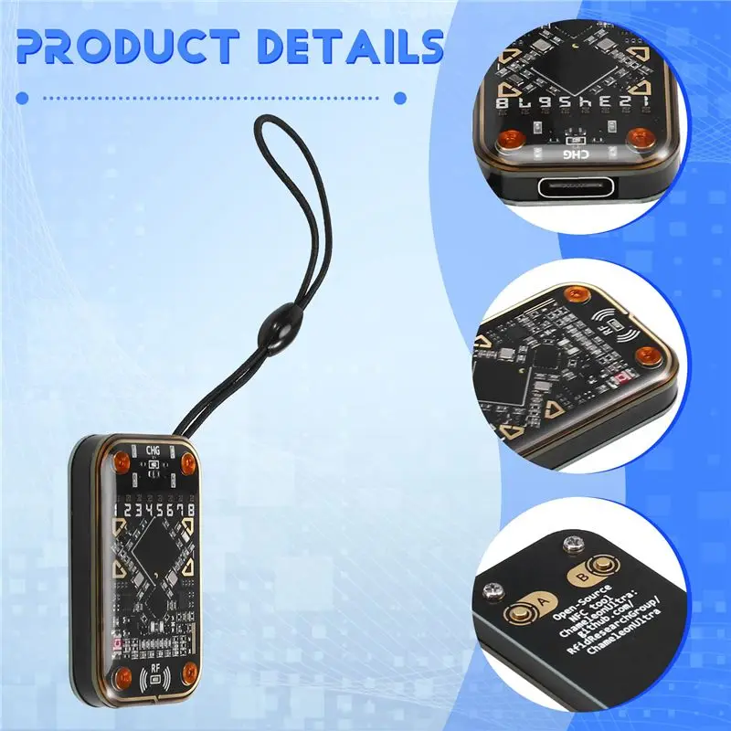 2X RFID Smart Chip Reader Smartcard Emulator RFID Emulator Read Writer Em125khz IC 13.56Mhz Badge Decode
