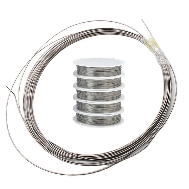 1 /2 /3 /5meter Titanium Wire Ti Welding Wire Hanging Tool Wire 0.2 0.3 0.4 0.5 0.6 0.8 1 1.2 1.5 2 2.5 3 mm