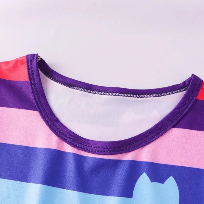 AA Bear House 002 แมวเด็กทารกฤดูร้อน Gabby's ชุดตุ๊กตาสายรุ้งลายเด็กคอสเพลย์เจ้าหญิงเด็กวัยหัดเดิน BirtWAT99 ★ ★