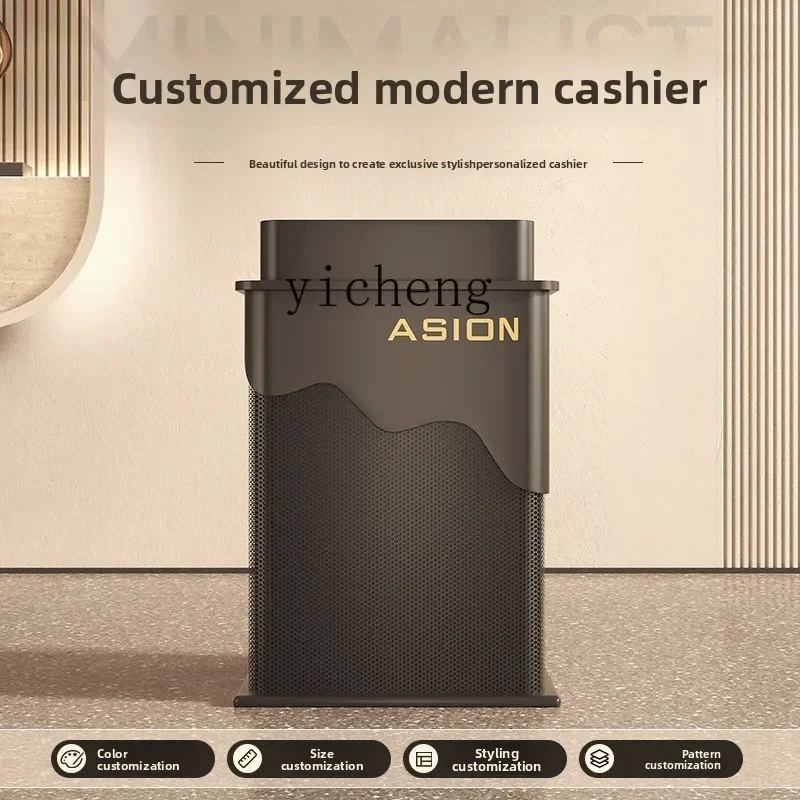 V21 Welcome Store Small Cashier Typhoon Front Desk Restaurant Reception Desk Inquiry