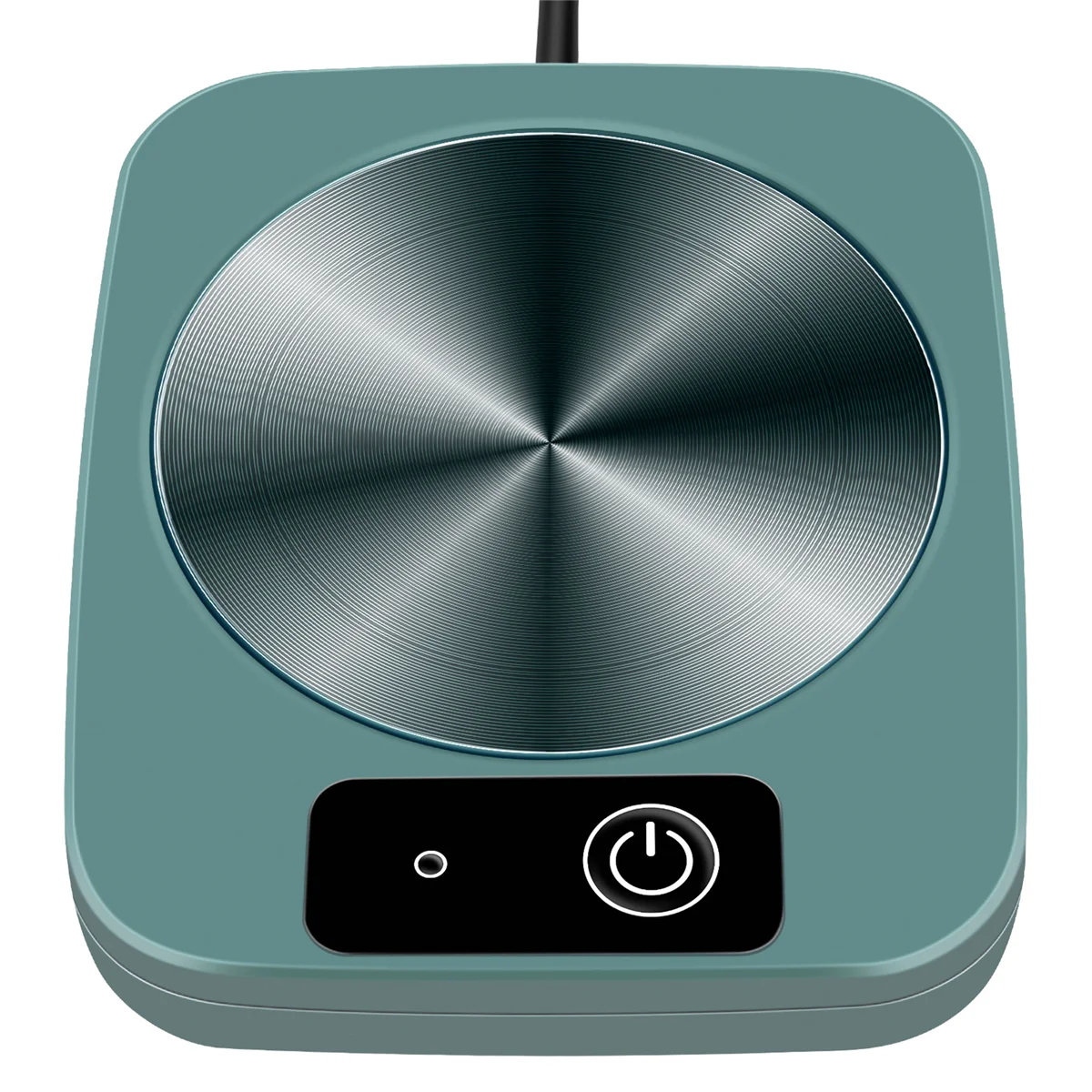 Подогреватель кружки Кофейная кружка Подогреватель чашки Молоко Чай Вода Грелка Подогреватель чашки Теплый коврик Подставка с постоянной температурой ЕС Вилка ГОРЯЧАЯ