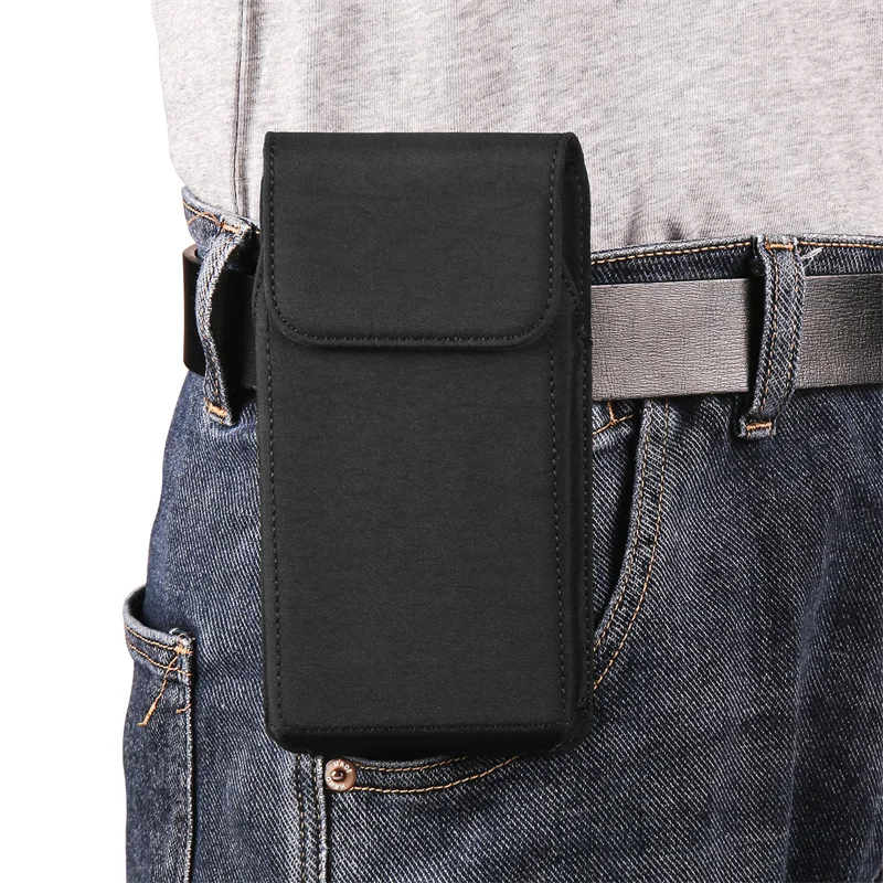 Waterproof Nylon Pouch For Crosscall Stellar X5 Waist Bag Phone Cover Core X5 Action X5 Trekker X4 Core S4 M5 X3 Magnetic Case