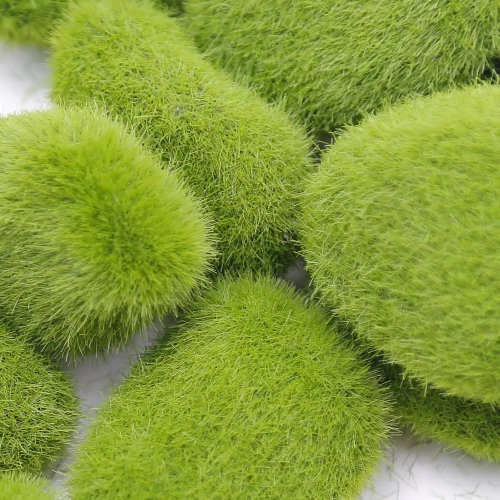 10Pcs Simulation Moss Stone Artificial Moss Rocks Ball Fake Green Plant for Home Garden Flower Pot Decoration Creative Crafts image 5