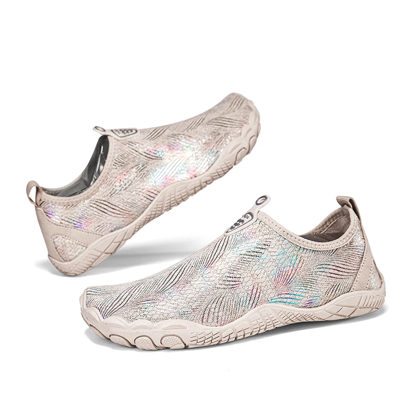 

Обувь для воды для взрослых, женская нескользящая пляжная обувь для плавания, женская обувь босиком с отверстиями