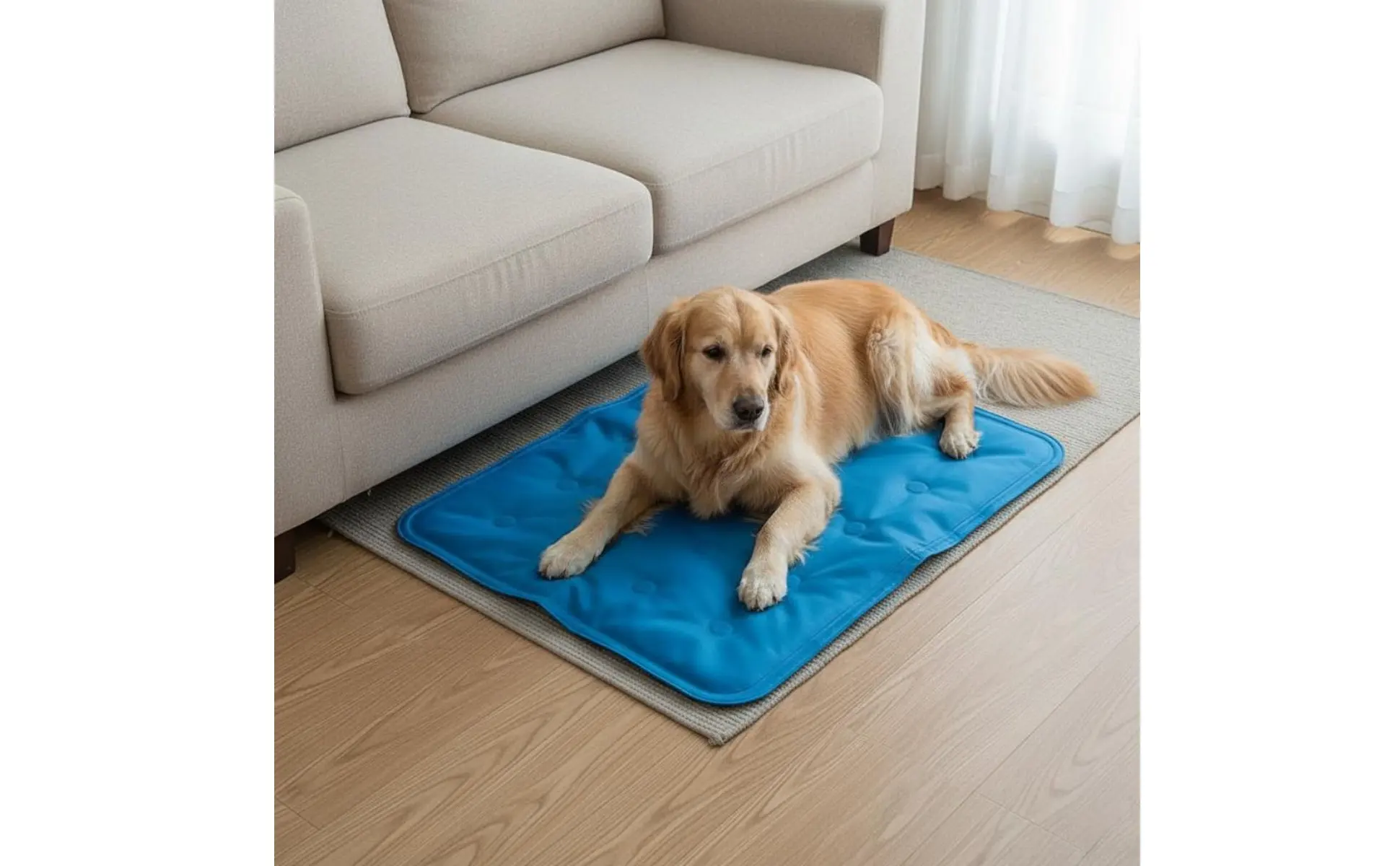 Pet Cooling Mat Gel Cooling Pad for Animals Breathable Waterproof for Kennels, Pet Carriers