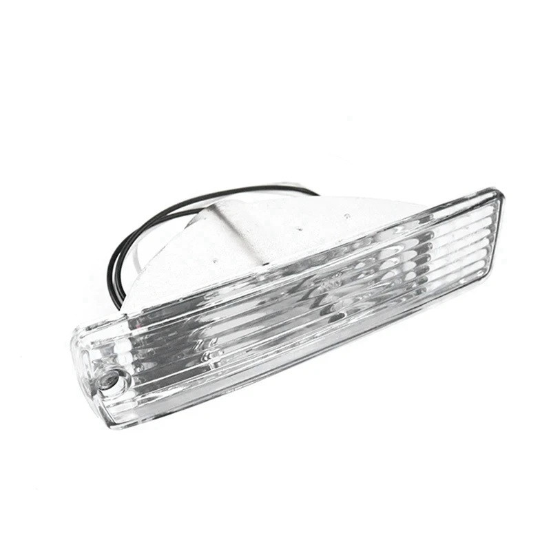 Front Turn Signal Bumper Luz Indicadora com Arnês, Lâmpada para Volkswagen, VW Golf 2, MK2, Jetta 2, MK2, 1980-1992, 1 Par