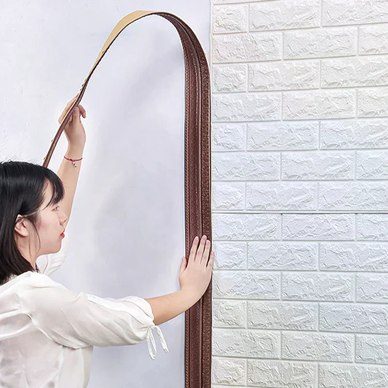 Waterproof And Impact-Resistant Edge Banding For Background Walls Living Room Decorations, And Wall Stickers