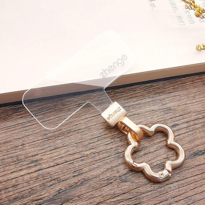 Handy-Lanyard-Clip, transparent, dünne Dichtung, Handy-Kettenverbindung, Aufkleber, Anhänger, universelles neues Produkt