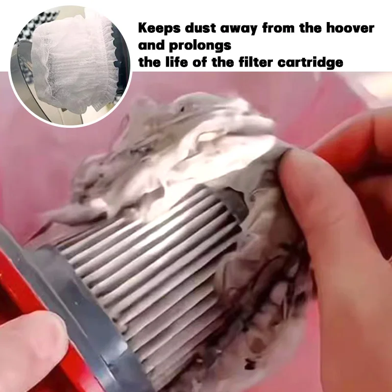 10/30/50/100pcs Non-Woven Fabric Disposable Vacuum Cleaner Filter Element Universal Accessories