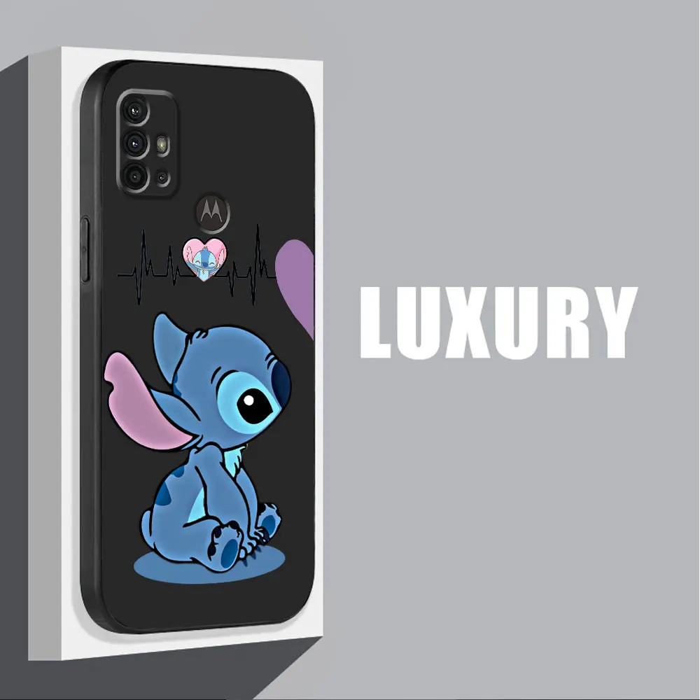 Disney Stitch Cute Phone Case for Moto G30 G31 G50 4G 5G G51 5G G60 G60S G71 5G G22 G32 G52 G72 G53 G73