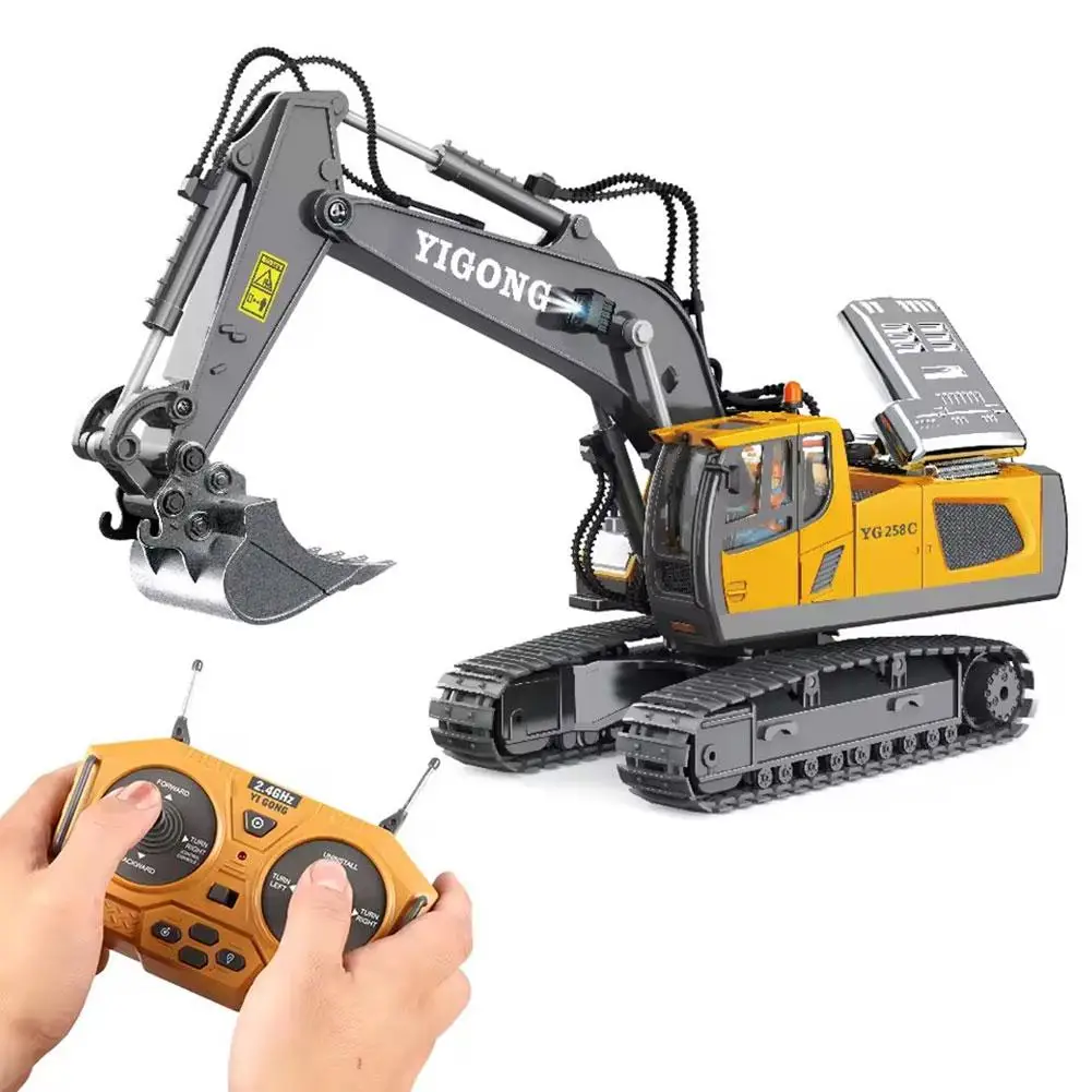 

RC Excavator Dumper Car 2.4G Remote Control Engineering Vehicle Crawler Truck Bulldozer Toys RC Model Car Vehicle Toy